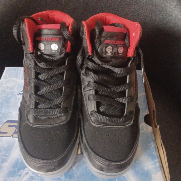 COPY - SKECHERS ICE LIGHTS ULTRA NEW BOY  SIZE 3 - Picture 5 of 15